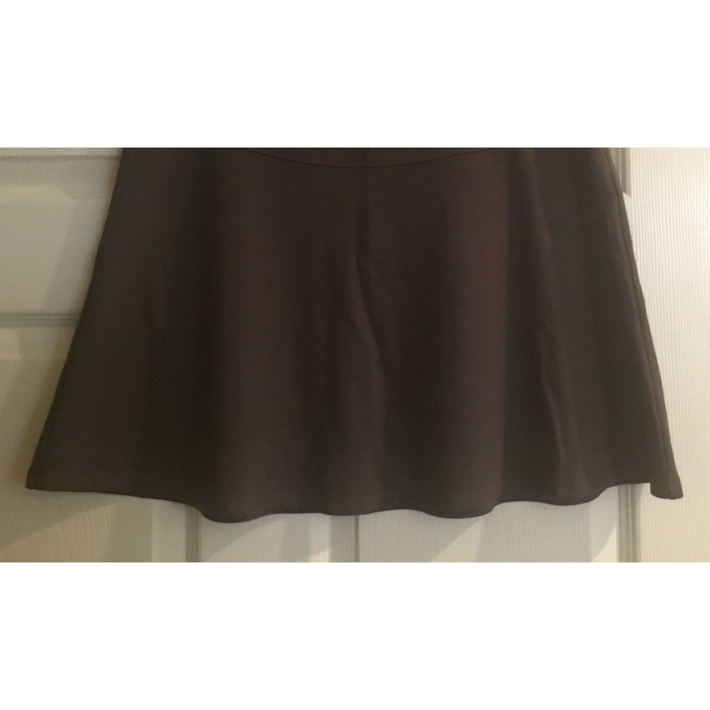 Athleta sweater skirt in espresso size 8